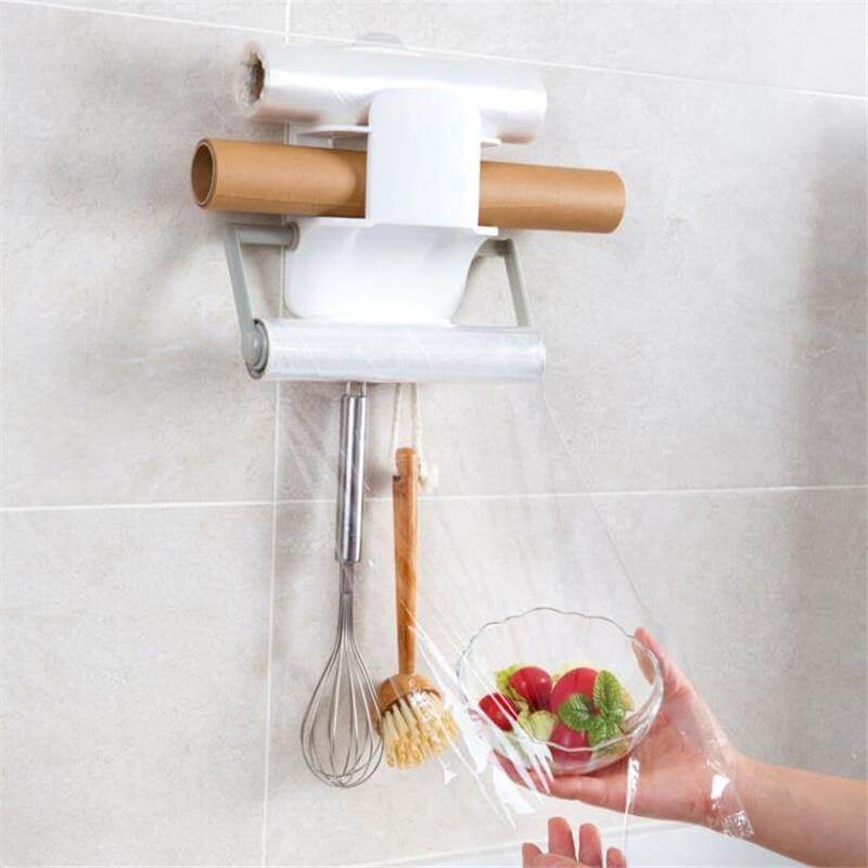 Wall Mounted Paper Film Roll Cutting Holder - Image 2