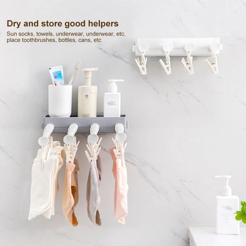 Wall-Mounted Retractable Drying Rack - Image 7