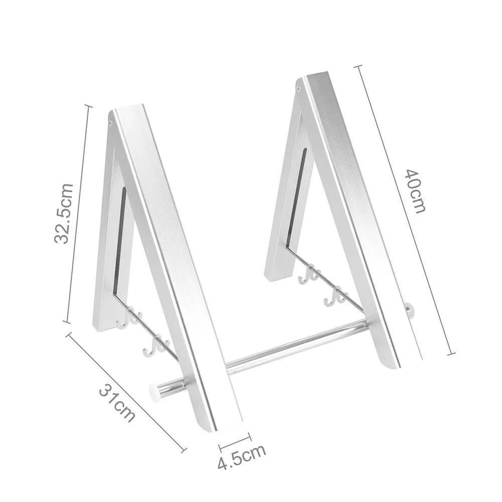 Wall Mounted Retractable Folding Clothes Rack - Image 9