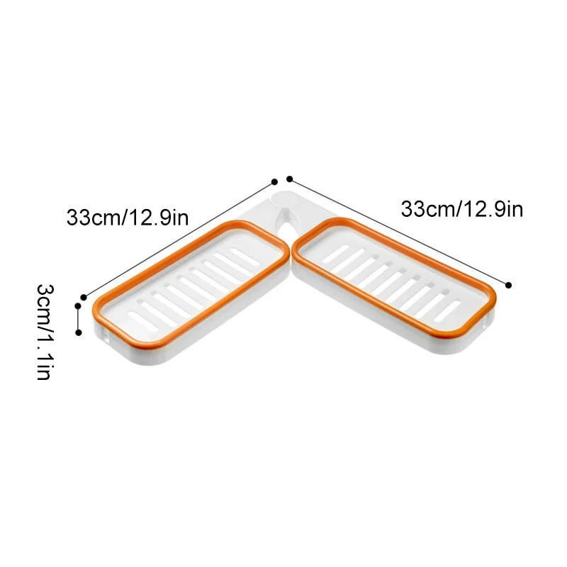 Wall-Mounted Rotatable Bathroom Shelf - Image 6