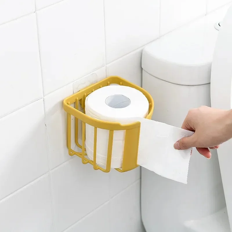 Wall-Mounted Simple Bathroom Tissue Storage Box - Image 2