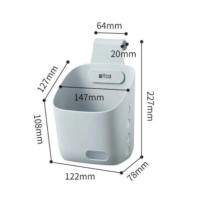 Wall-Mounted Simple Hanging Stackable Storage Basket - Image 10