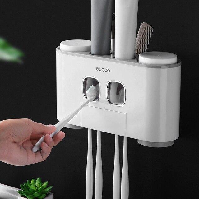 Wall-Mounted Smart Toothpaste Storage Dispenser - Image 10