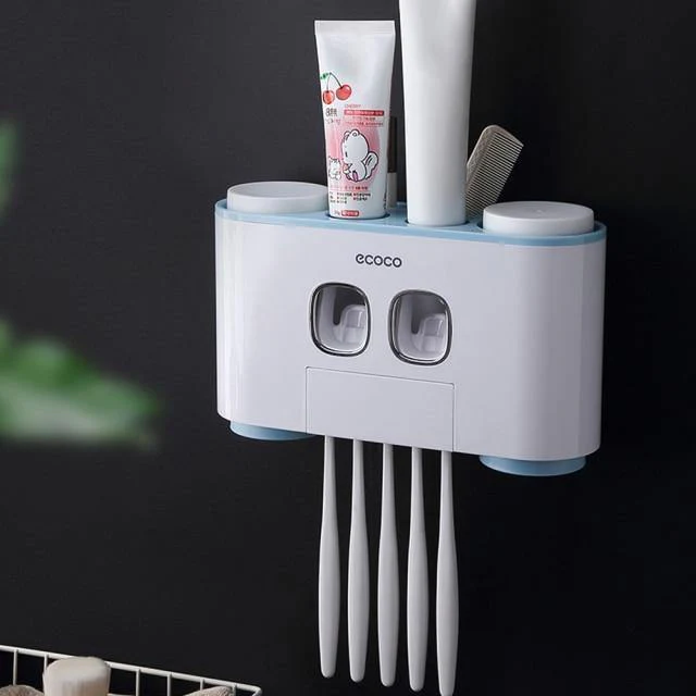 Wall-Mounted Smart Toothpaste Storage Dispenser - Image 11