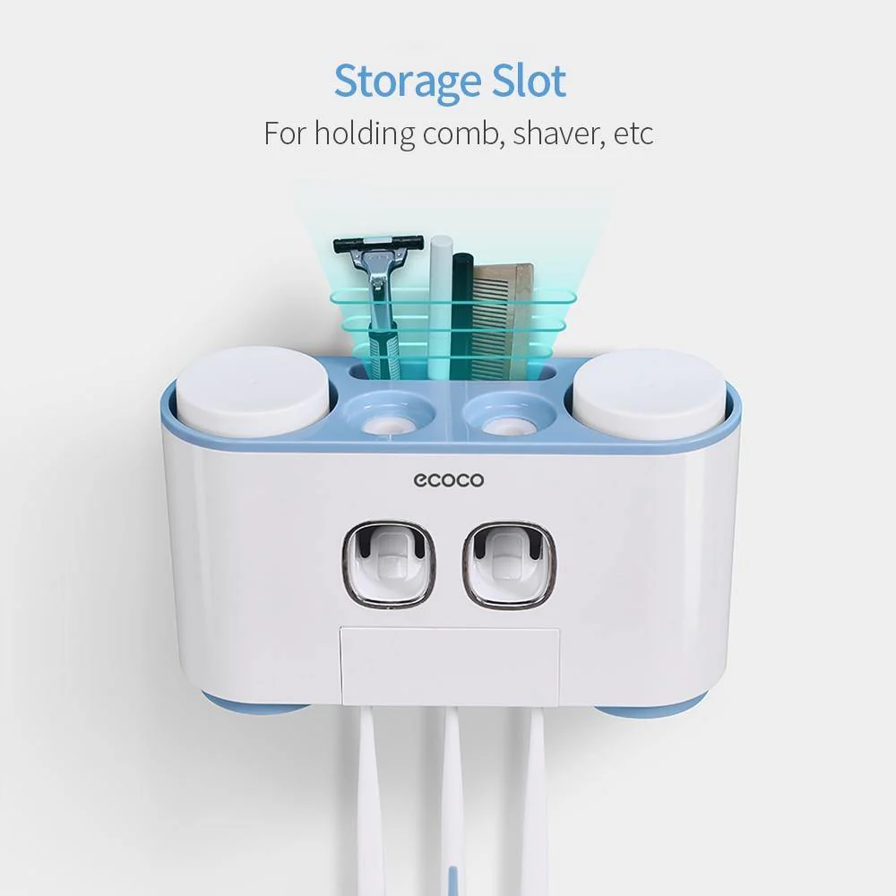 Wall-Mounted Smart Toothpaste Storage Dispenser - Image 3