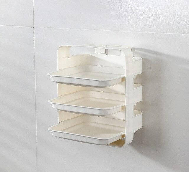 Wall-Mounted Space Saving Kitchen Organizer - Image 11