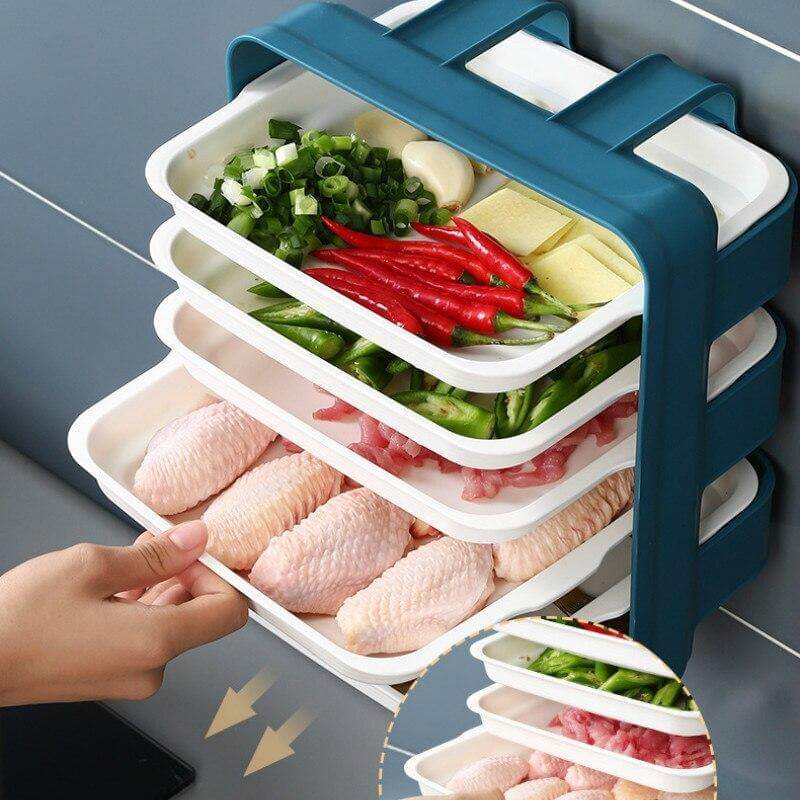Wall-Mounted Space Saving Kitchen Organizer - Image 13
