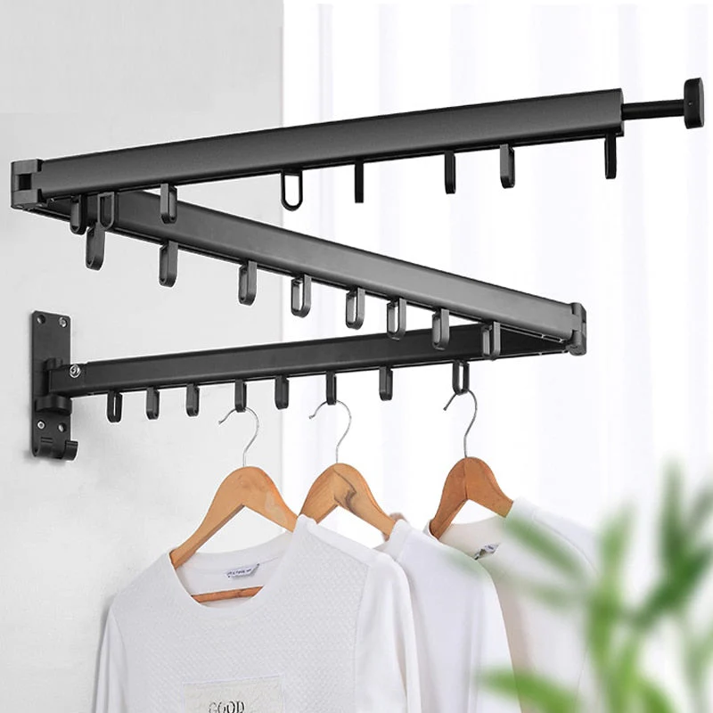 Wall Mounted Telescopic Folding Rack - Image 11