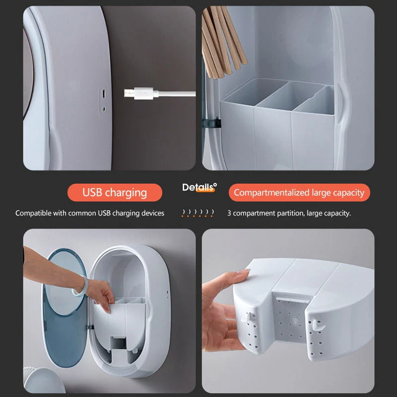 Wall-Mounted UV Disinfection Drainer Box - Image 2