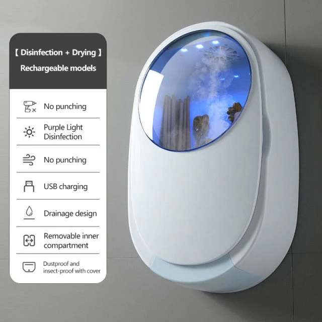 Wall-Mounted UV Disinfection Drainer Box - Image 7