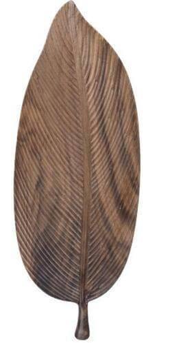 Walnut Snack Tray Leaf Plates - Image 3