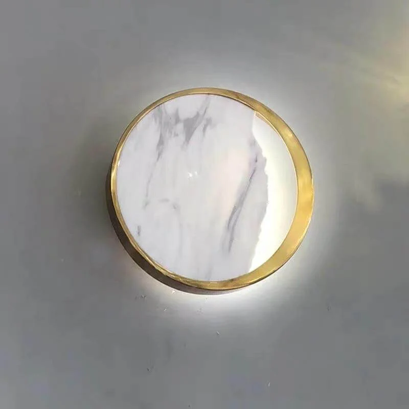Waning Gibbous Moon Led Marble Wall Lamp - Image 10