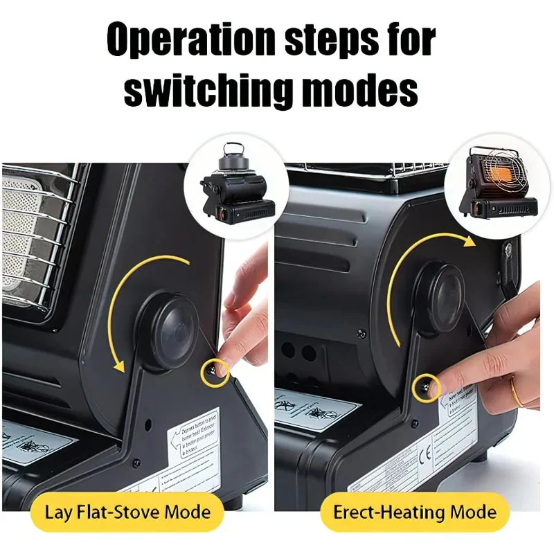 Warm Camping Dual-Function Heater Stove - Image 6