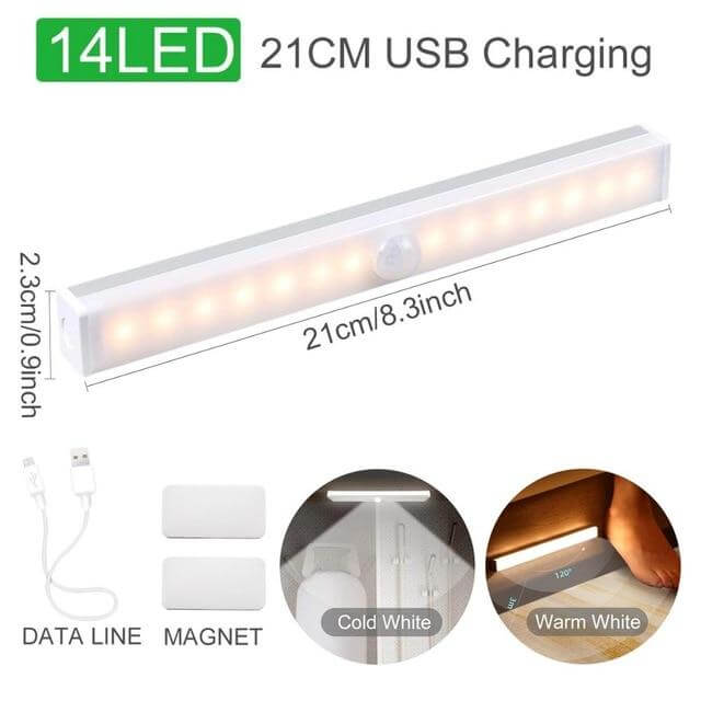 Warm & Cold Light Motion Sensor Wireless LED Lights - Image 4