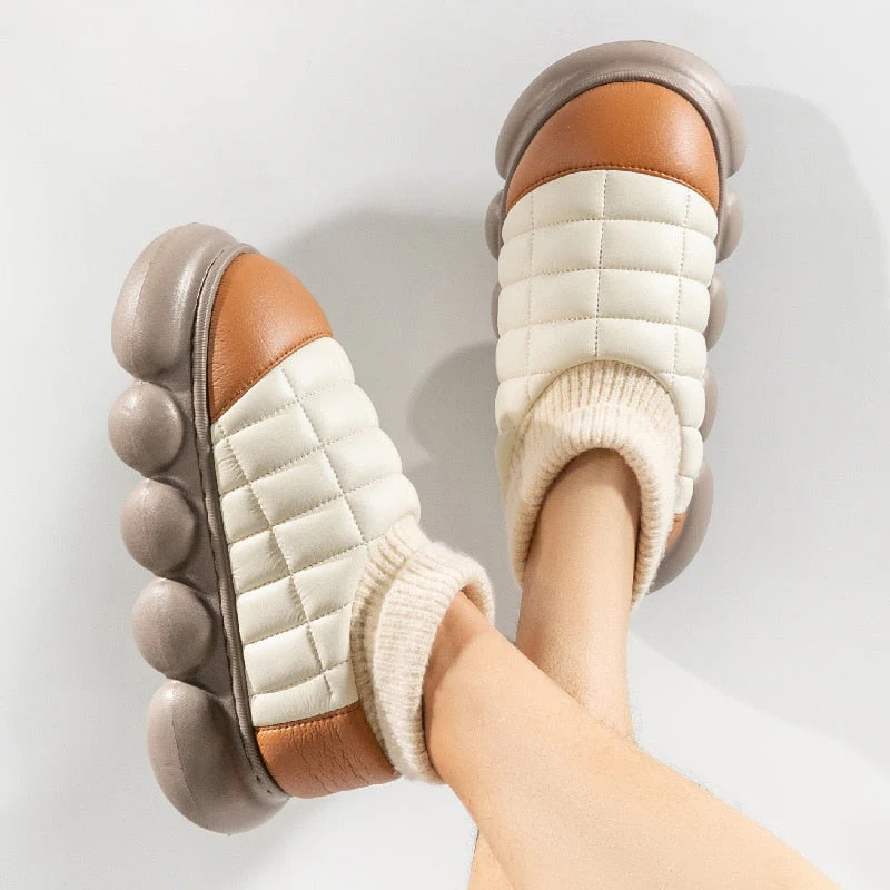 Warm Fur Bubble Winter Boots - Image 5