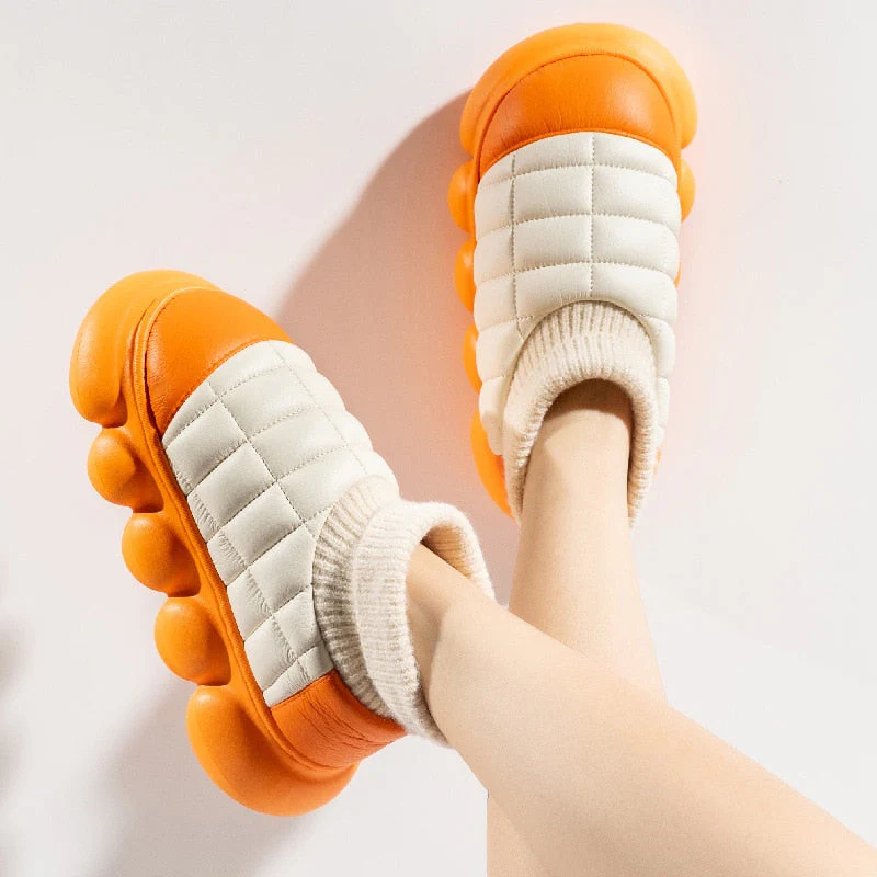 Warm Fur Bubble Winter Boots - Image 6