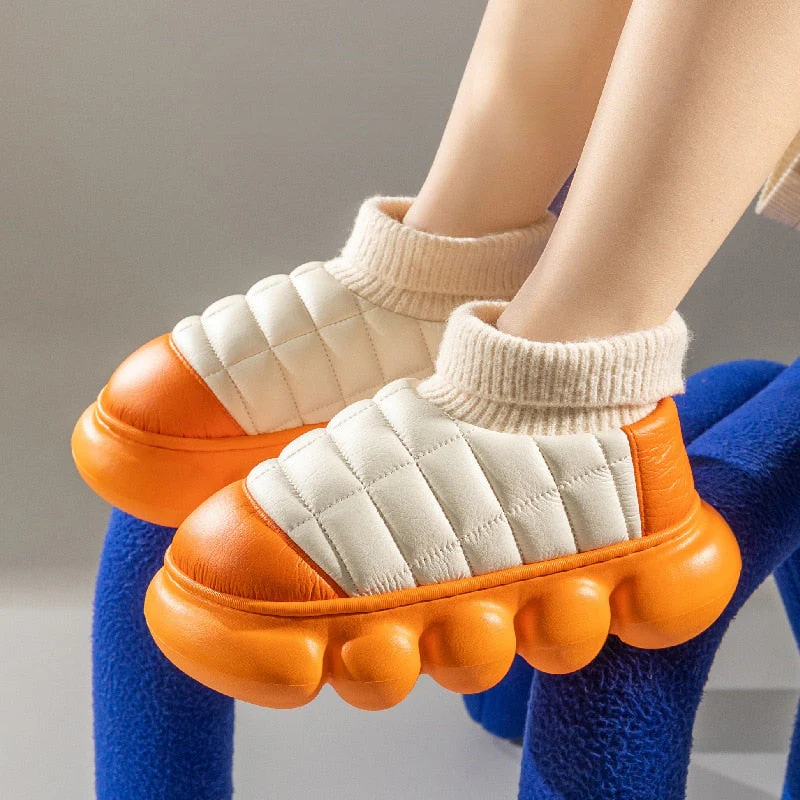 Warm Fur Bubble Winter Boots - Image 7