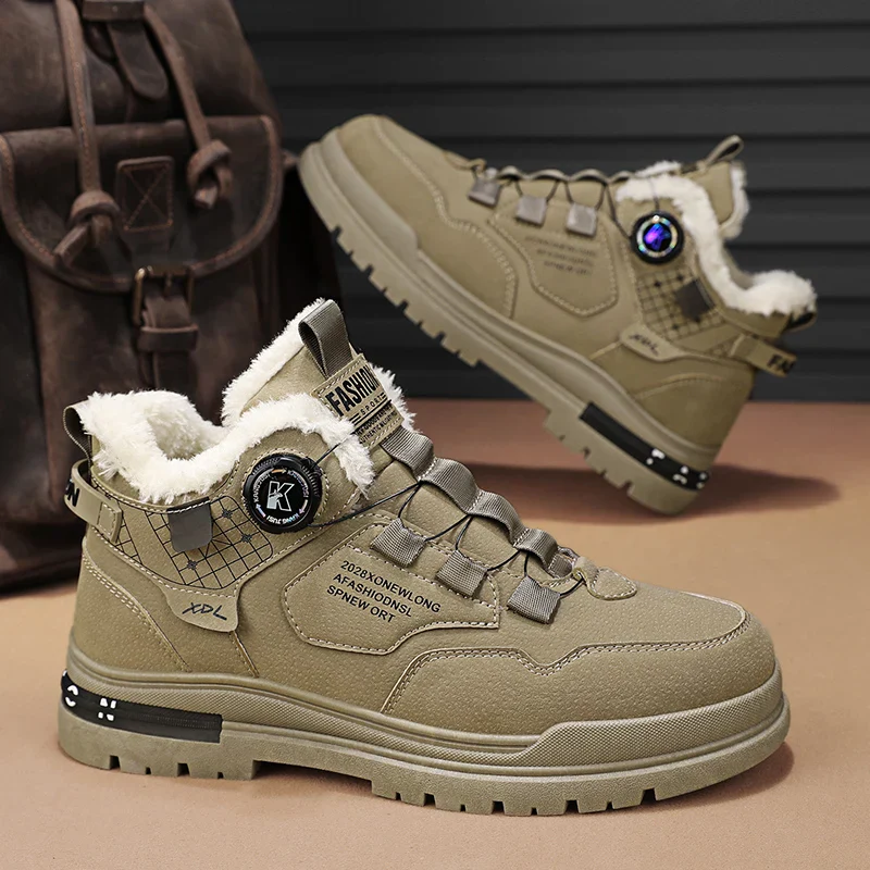 Warm Winter Walk Shockproof Sneakers
