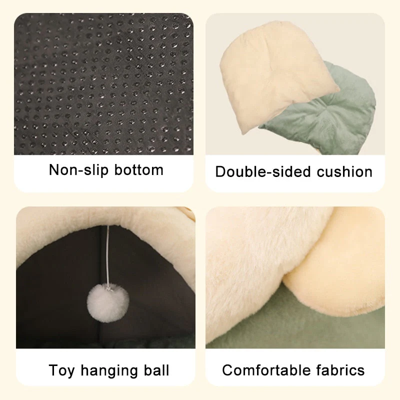 Washable Cozy Soft Pet House - Image 14
