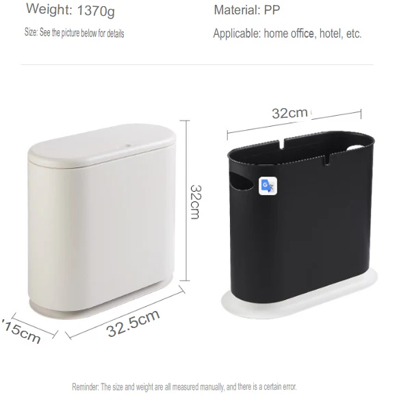 Waste Wise Double Compartment Trash Can - Image 4