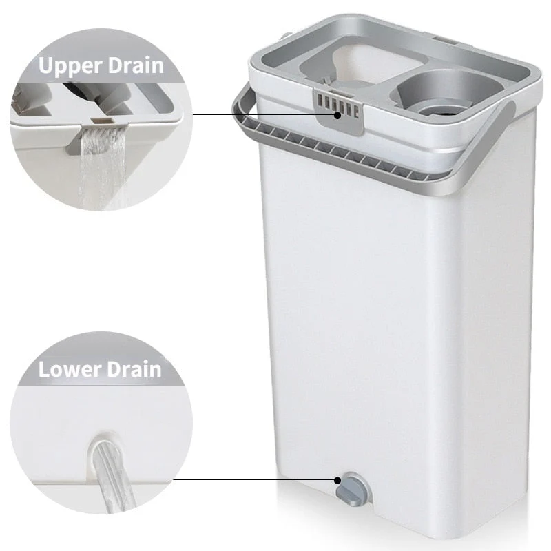 Water-Absorbent Heavy Duty Floor Mop Set - Image 6
