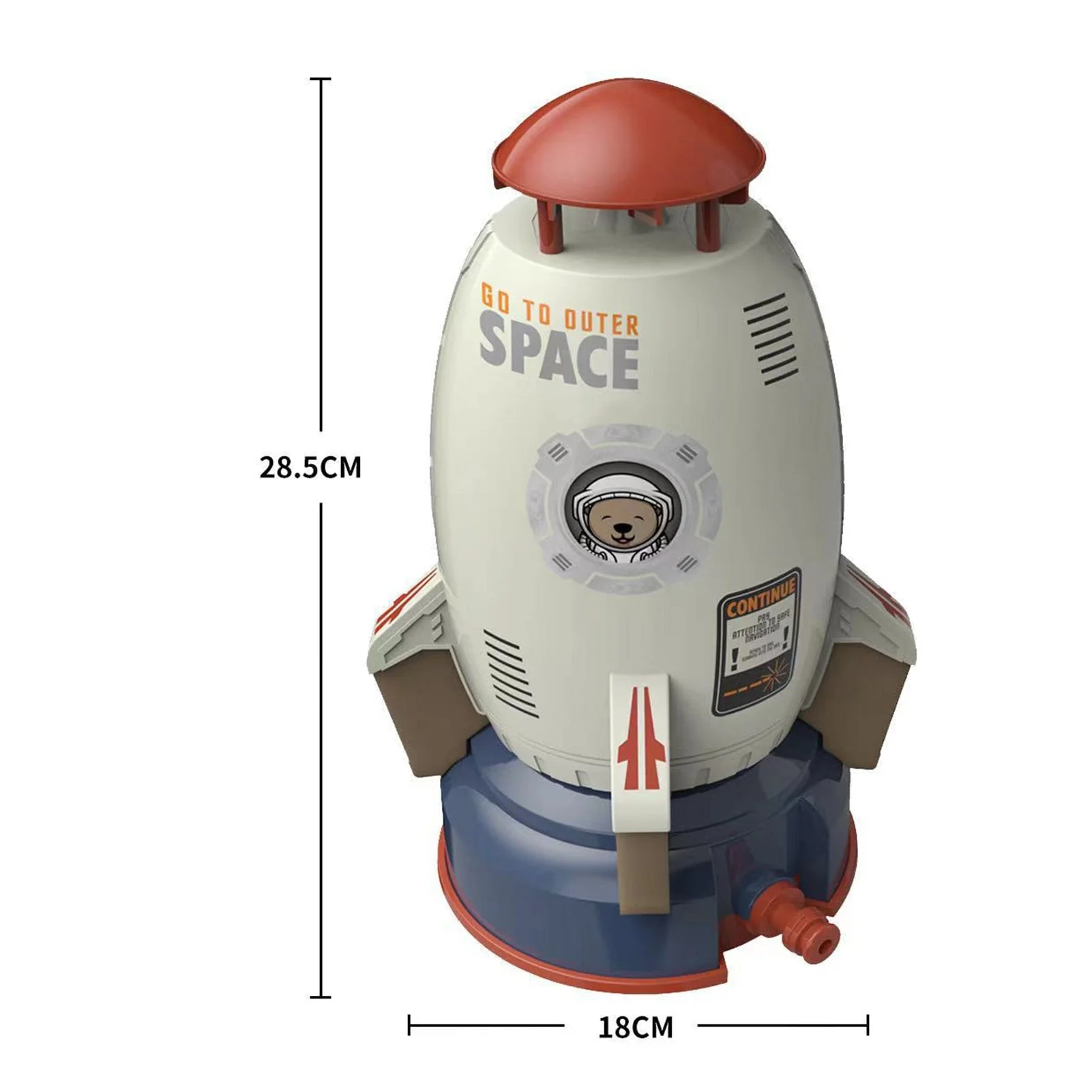 Water Spray Space Rocket Launcher Kids Toy - Image 9