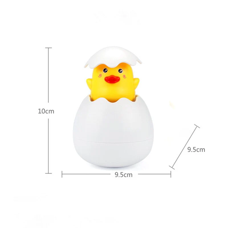 Water Sprinkler Egg Shape Baby Bath Toy - Image 5