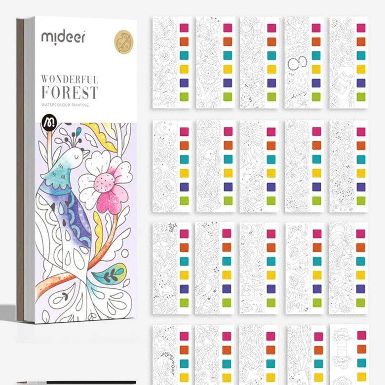 Watercolor Kids Book Paint Set - Image 10