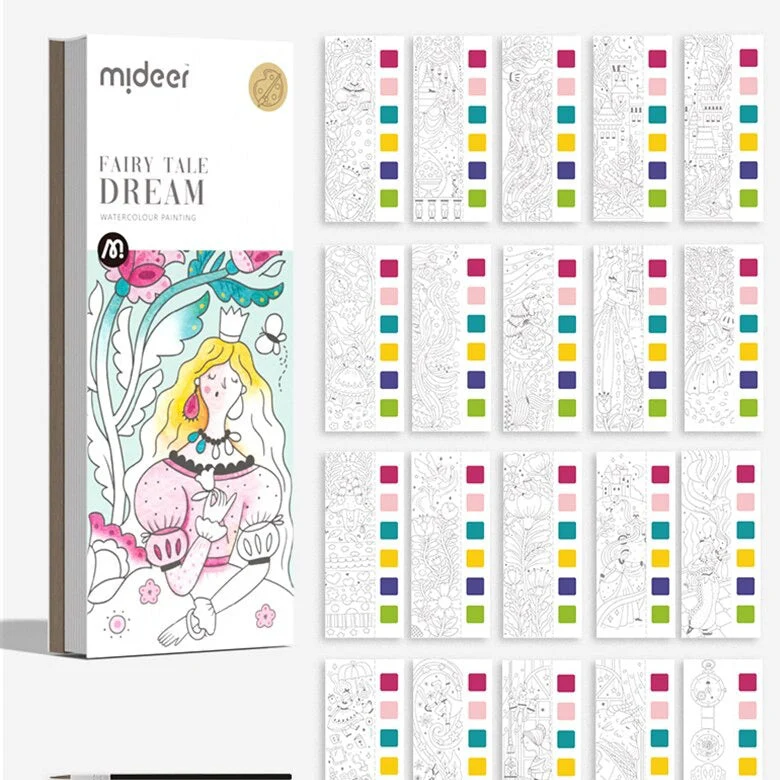 Watercolor Kids Book Paint Set - Image 9