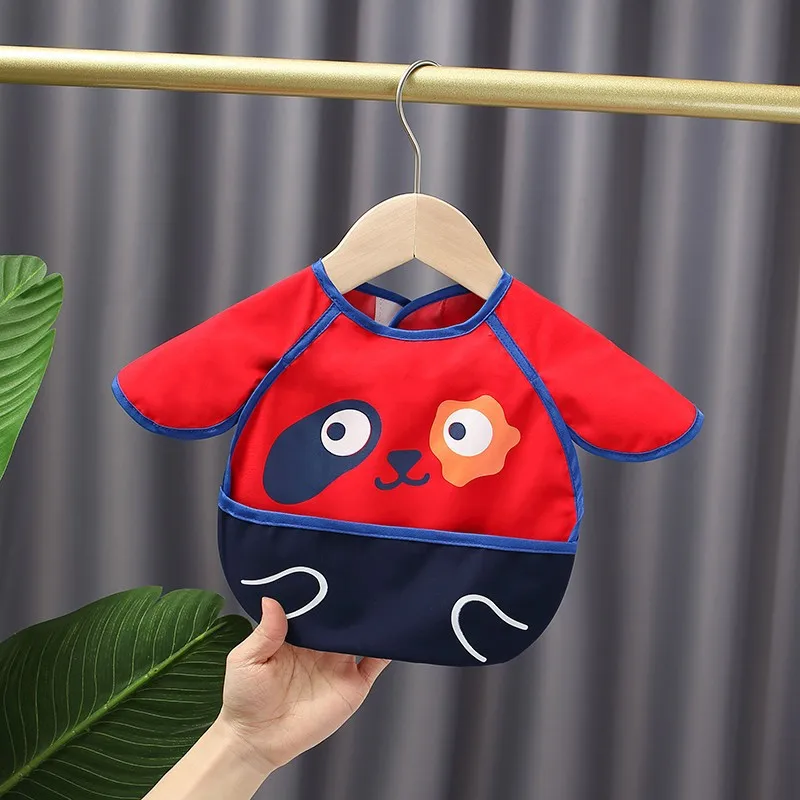 Waterproof Cartoon Baby Easy-to-Clean Bibs - Image 11