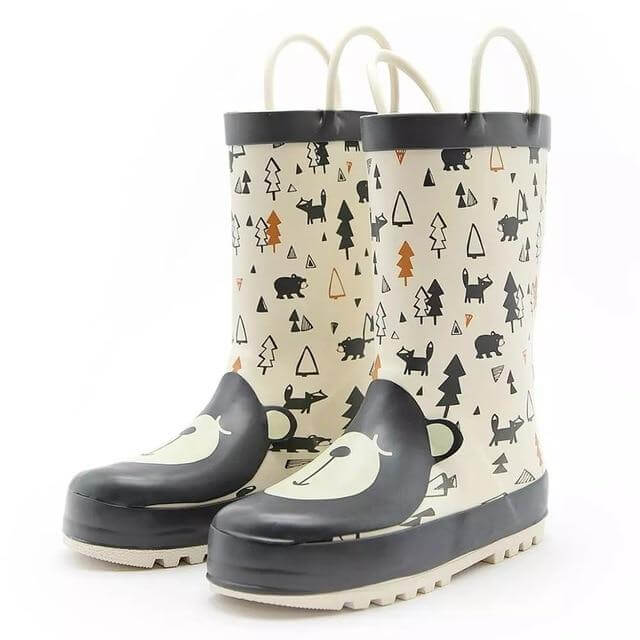 Waterproof Children's Cartoon Rubber Boots - Image 14