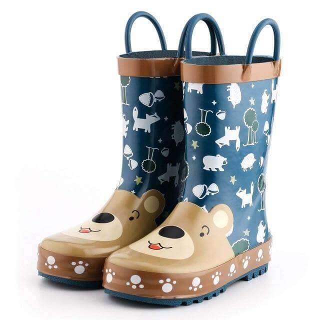 Waterproof Children's Cartoon Rubber Boots - Image 2