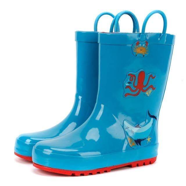 Waterproof Children's Cartoon Rubber Boots - Image 3