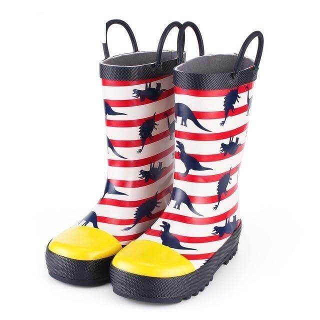 Waterproof Children's Cartoon Rubber Boots - Image 5