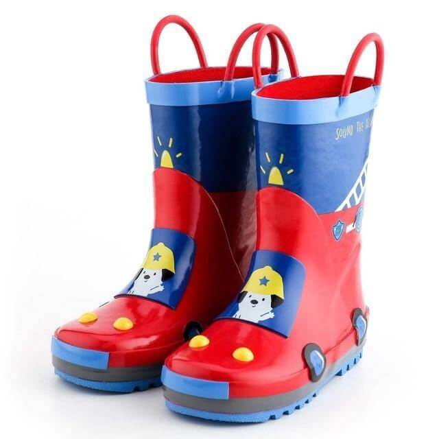 Waterproof Children's Cartoon Rubber Boots - Image 8