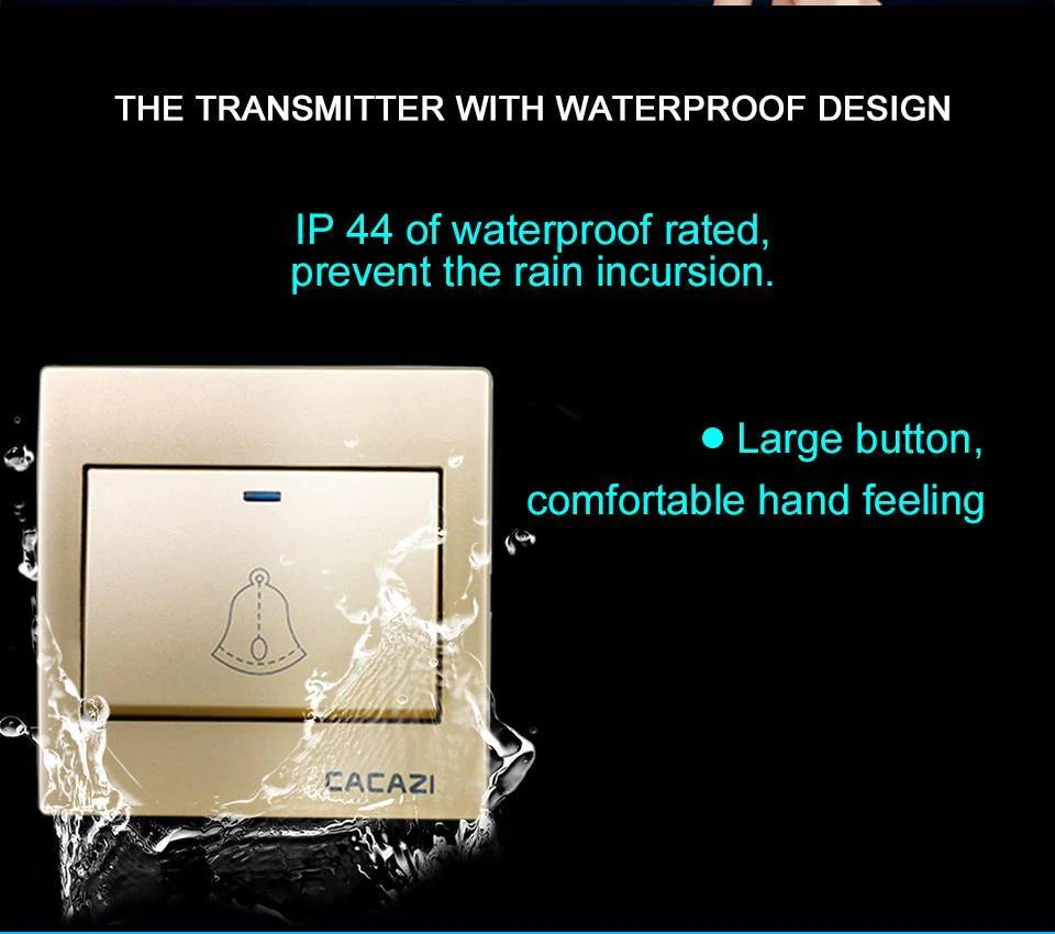 Waterproof Cordless Wireless Doorbell - Image 7