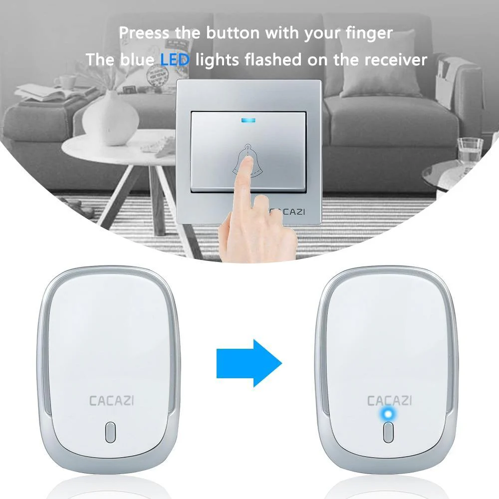Waterproof Cordless Wireless Doorbell - Image 8