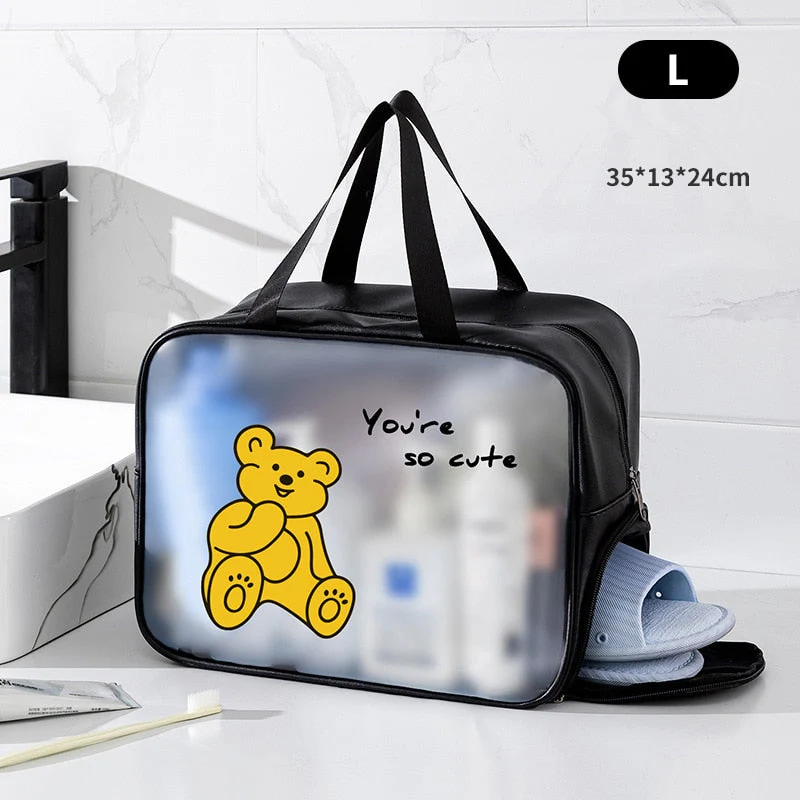 Waterproof Cosmetic Organizer Travel Bag - Image 17