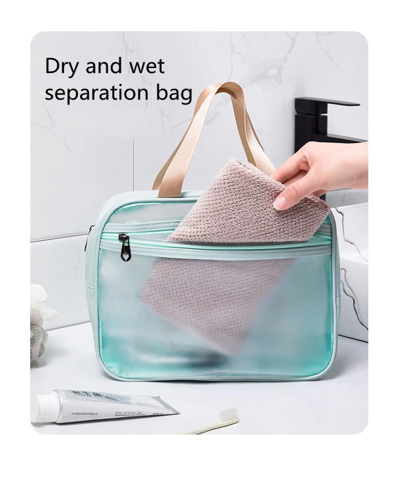 Waterproof Cosmetic Organizer Travel Bag - Image 2