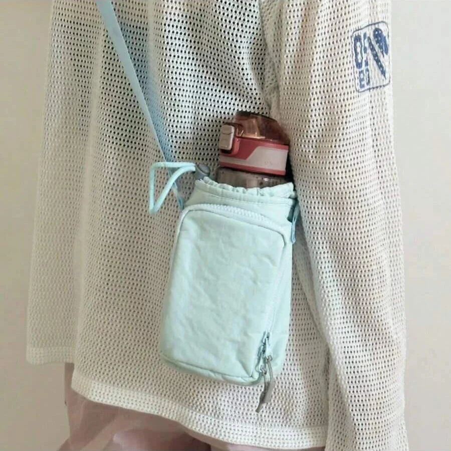 Waterproof Crossbody Shoulder Water Bottle Bag
