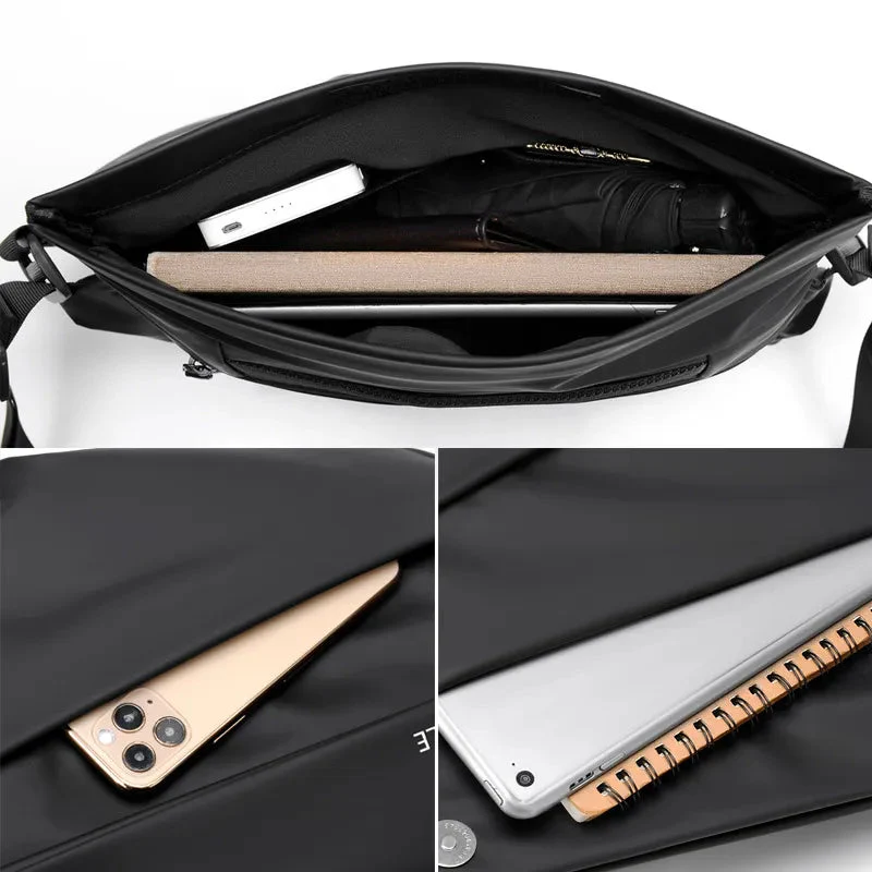 Waterproof Crossbody Street Style Shoulder Bag - Image 3