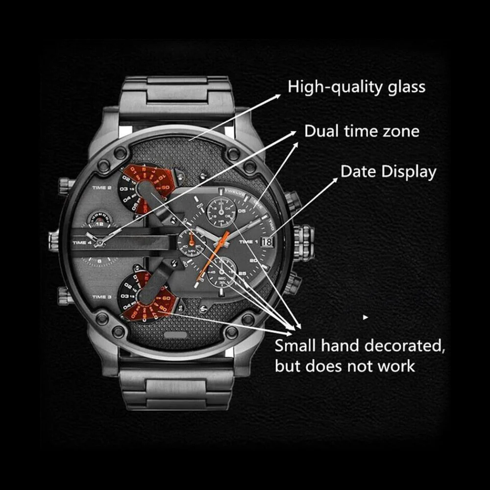 Waterproof Mentick Luminous Wrist Watch - Image 2