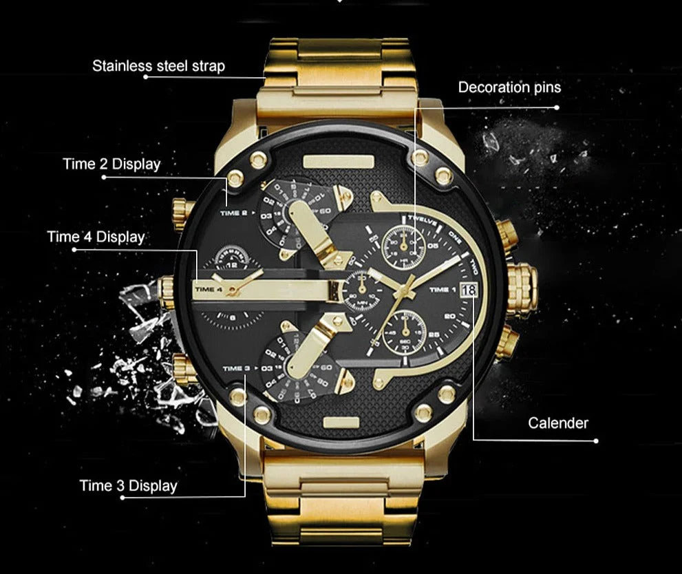 Waterproof Mentick Luminous Wrist Watch - Image 3