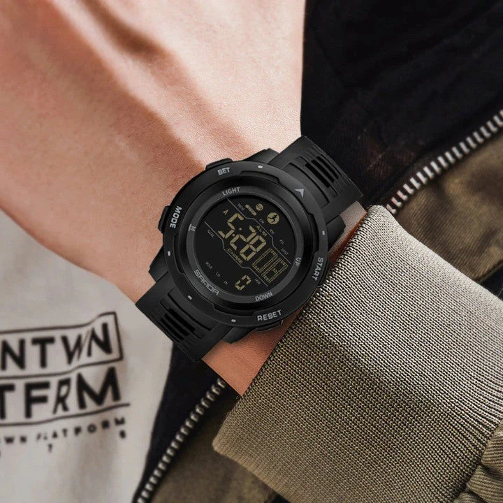 Waterproof Military Pedometer Digital Watch - Image 4