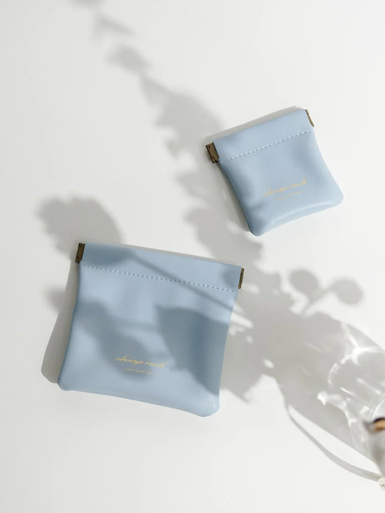 Waterproof Mini Leather Makeup Bag - Image 5