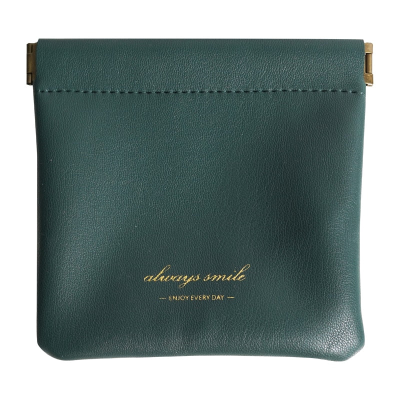 Waterproof Mini Leather Makeup Bag - Image 7