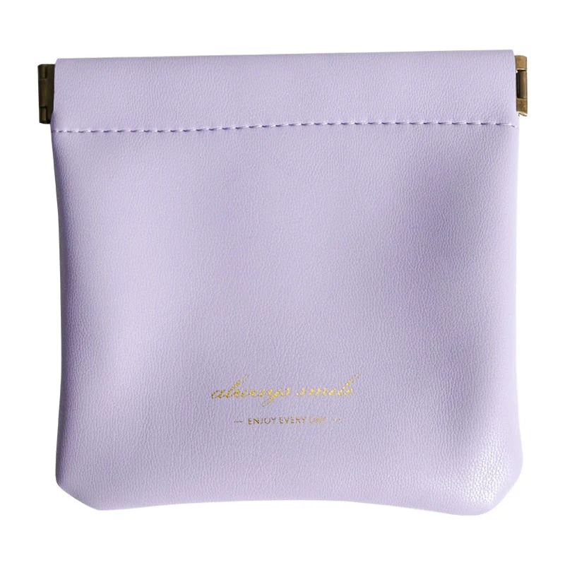 Waterproof Mini Leather Makeup Bag - Image 8