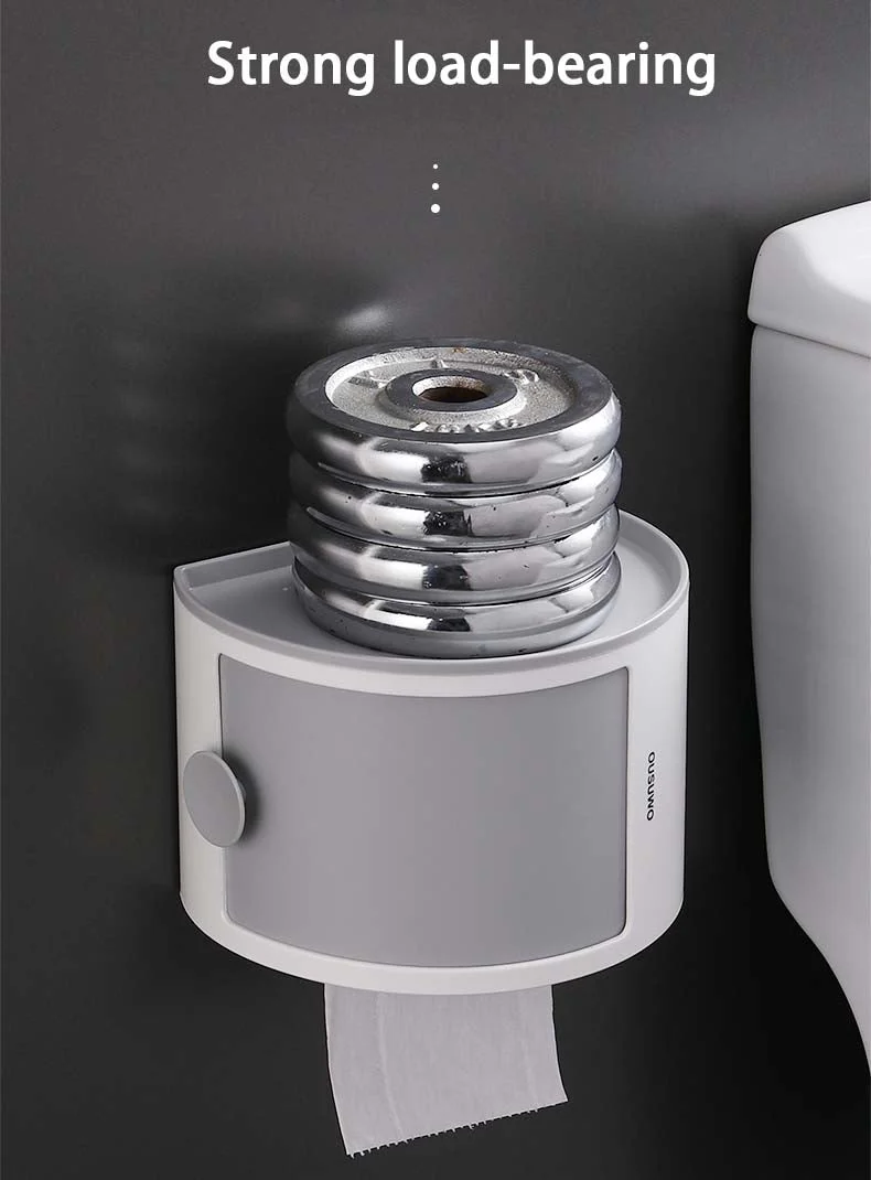 Waterproof Multi-Layer Toilet Paper Holder Shelf - Image 15