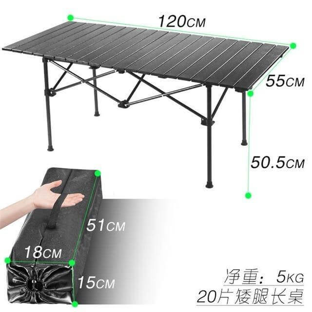 Waterproof Outdoor Folding Camping Picnic Table - Image 12