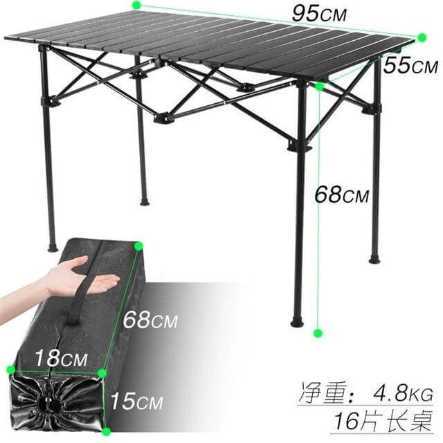 Waterproof Outdoor Folding Camping Picnic Table - Image 13